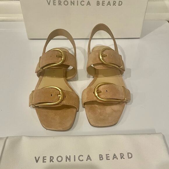 ☀️NWT Veronica Beard Maglio Sandals - Picture 2 of 6